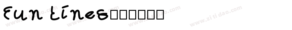Fun Lines字体转换
